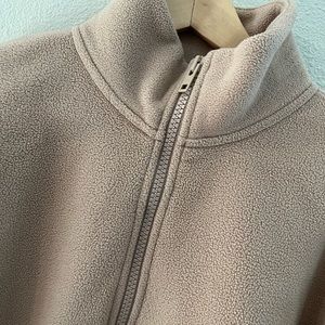 Aritzia polar fleece half zip